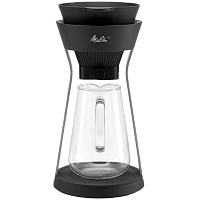 Кофеварка Кофеварка Melitta AMANO, черно-серебристая